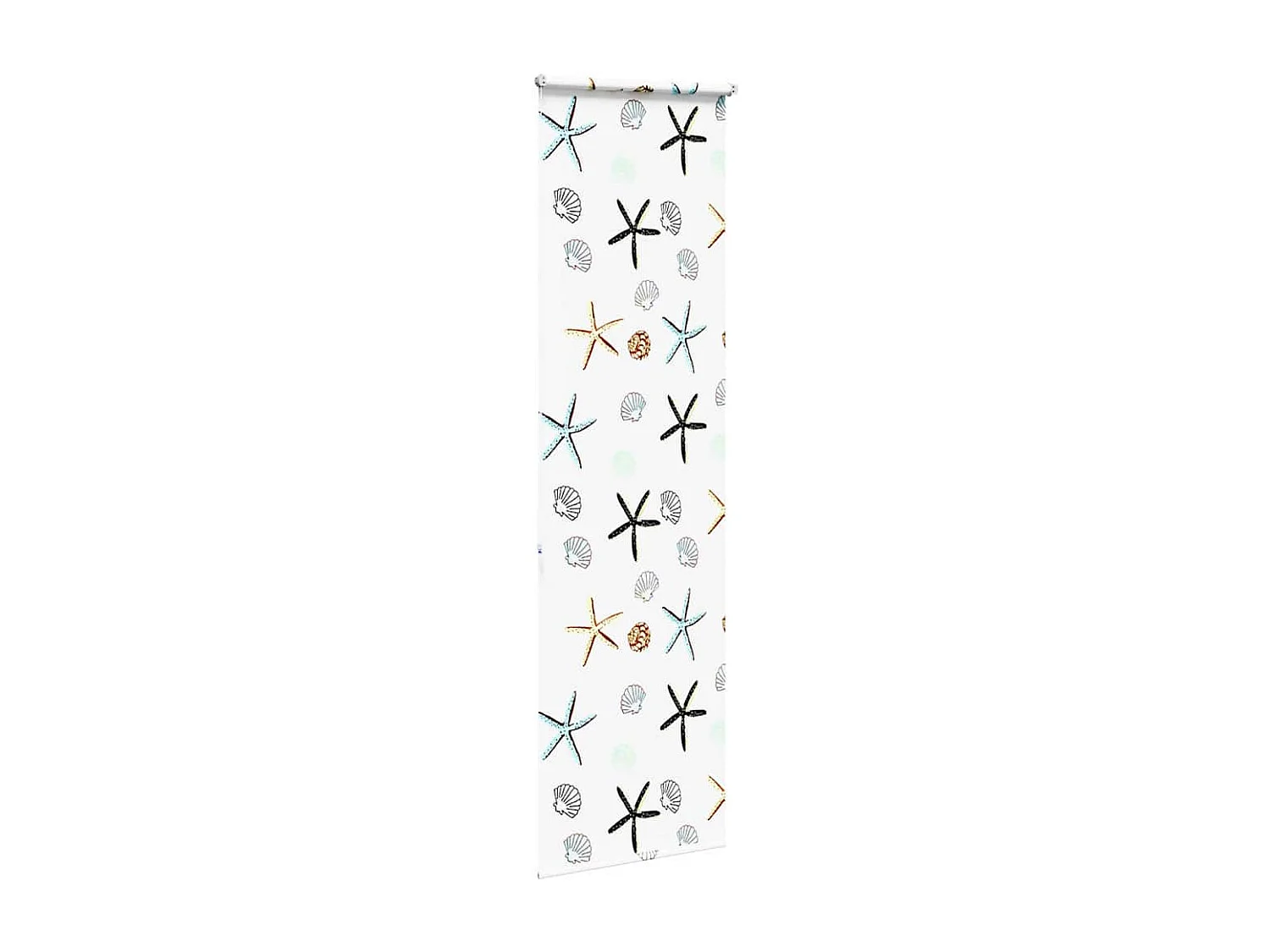 Estor enrollable para ducha tela 80x240 cm ancho 76 cm