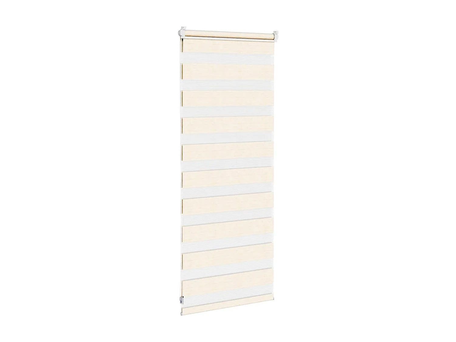 Store zèbre beige marbré largeur du tissu 60,9 cm polyester