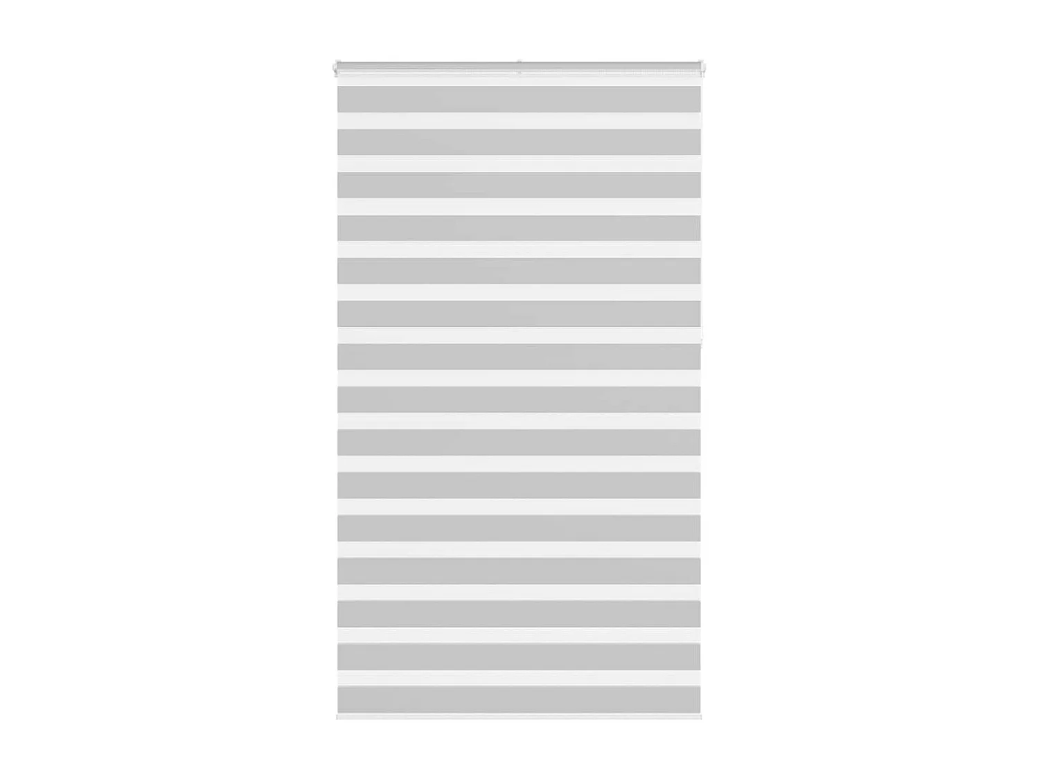 Store zèbre gris clair largeur du tissu 115,9 cm polyester