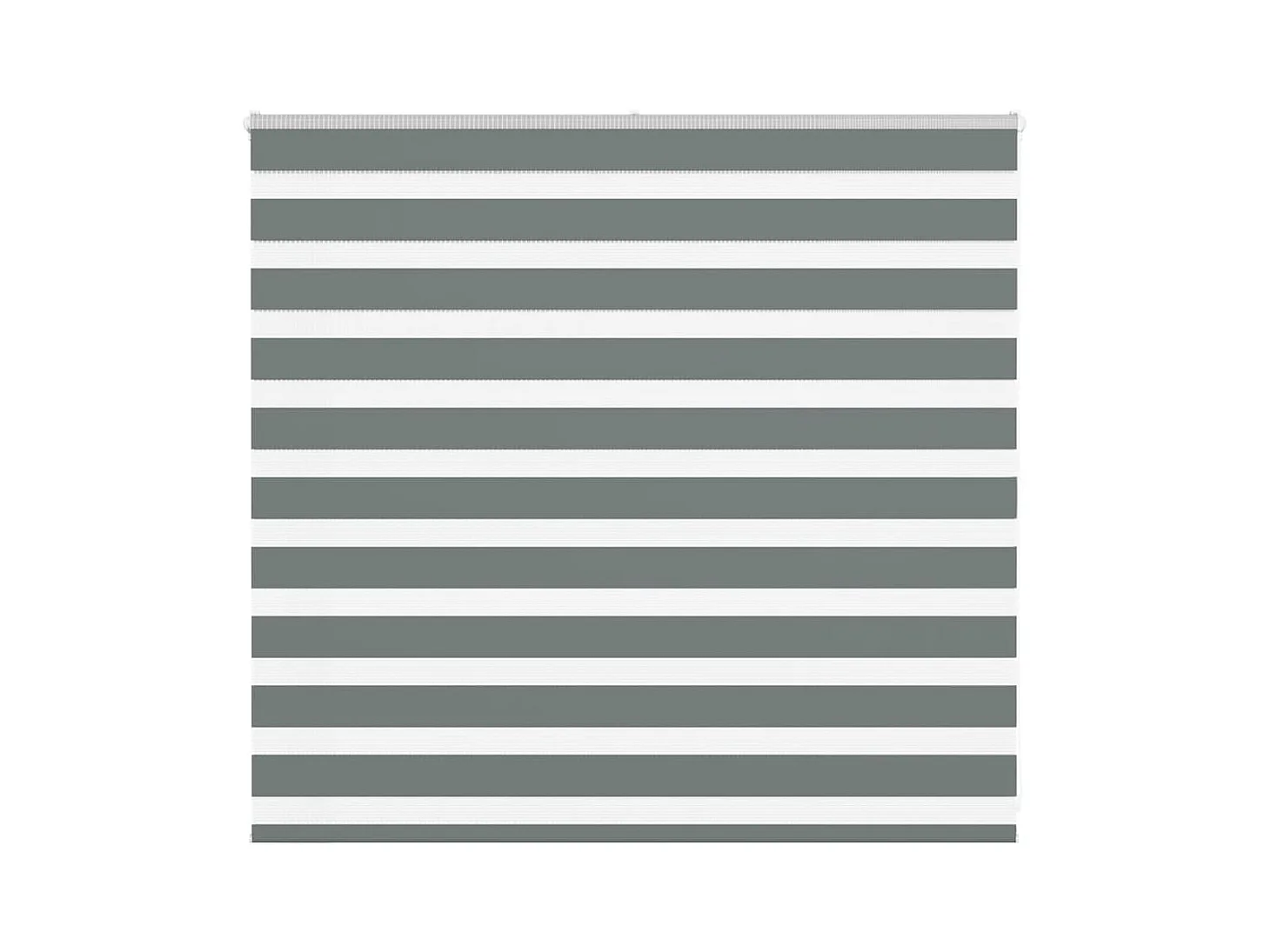 Zebra rolgordijn 160x100 cm stofbreedte 155,9 cm donkergrijs
