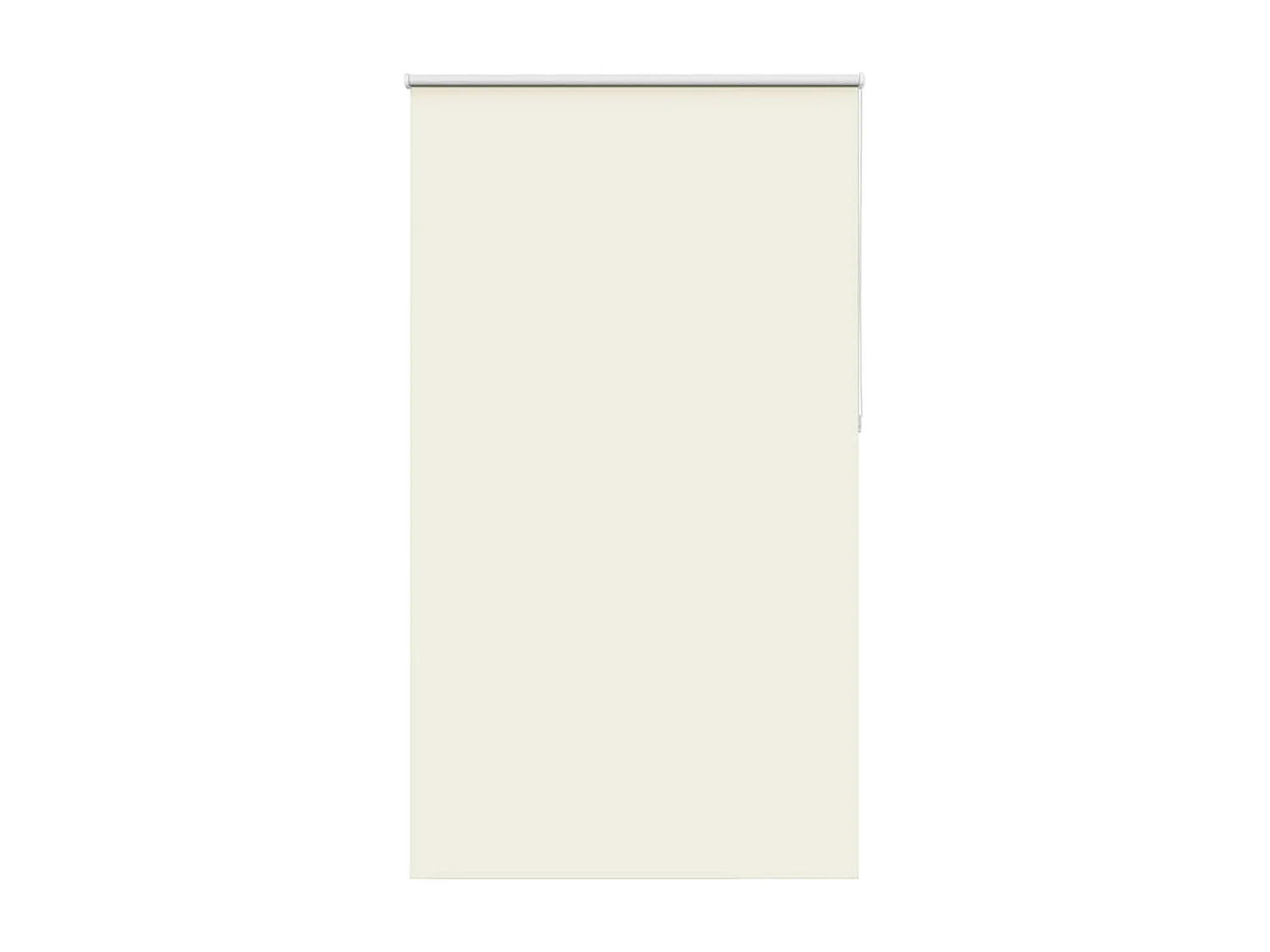 Store enrouleur occultant blanc cassé 140x210 cm largeur tissu
