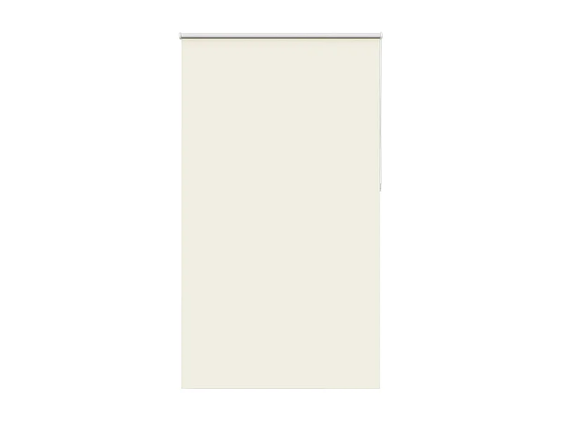 Store enrouleur occultant blanc cassé 140x210 cm largeur tissu