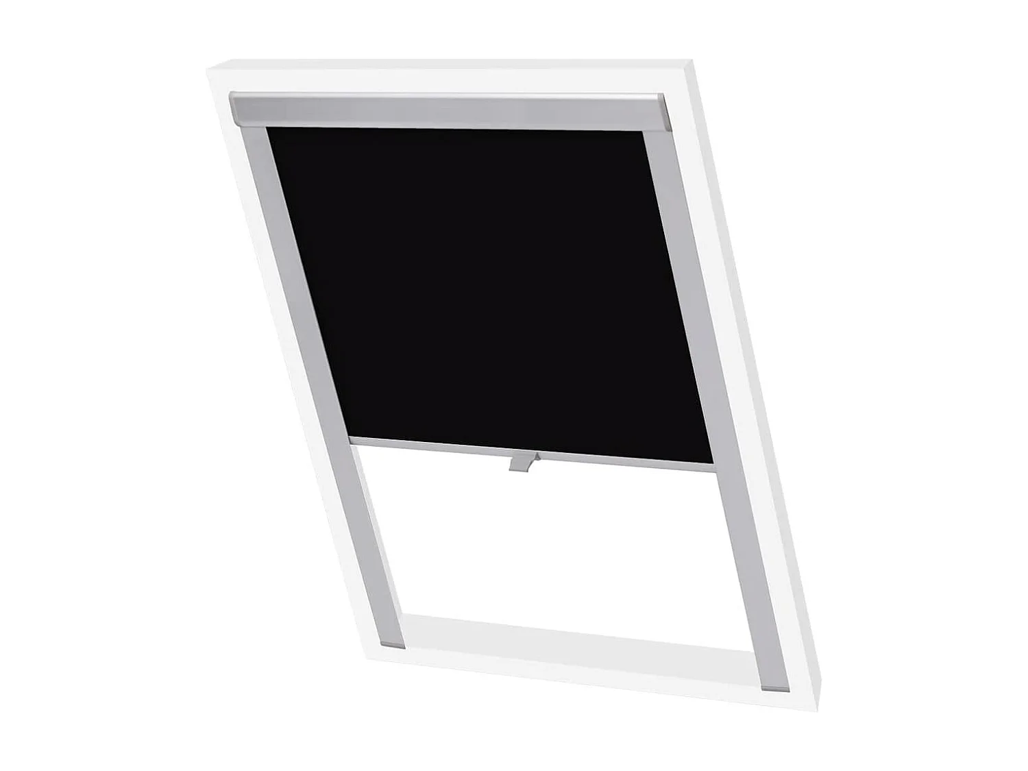 Persiana de enrolar opaca preto MK04