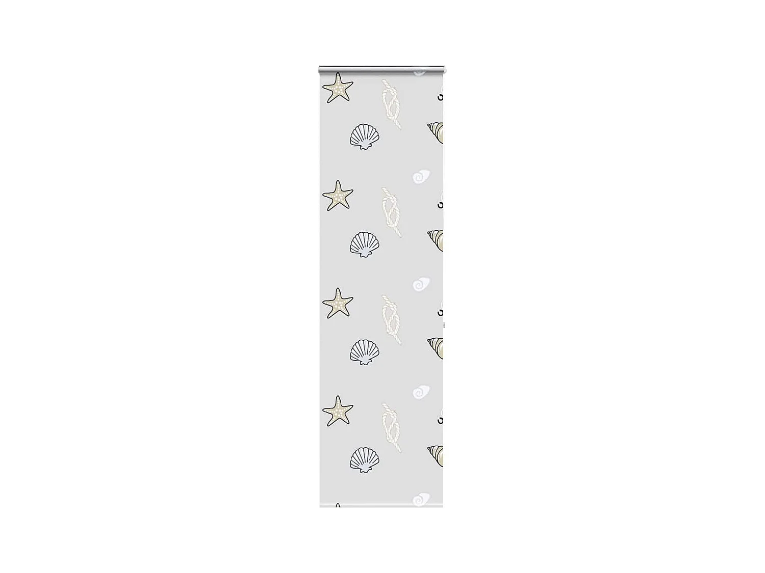 Store enrouleur de douche avec cassette largeur du tissu 56 cm