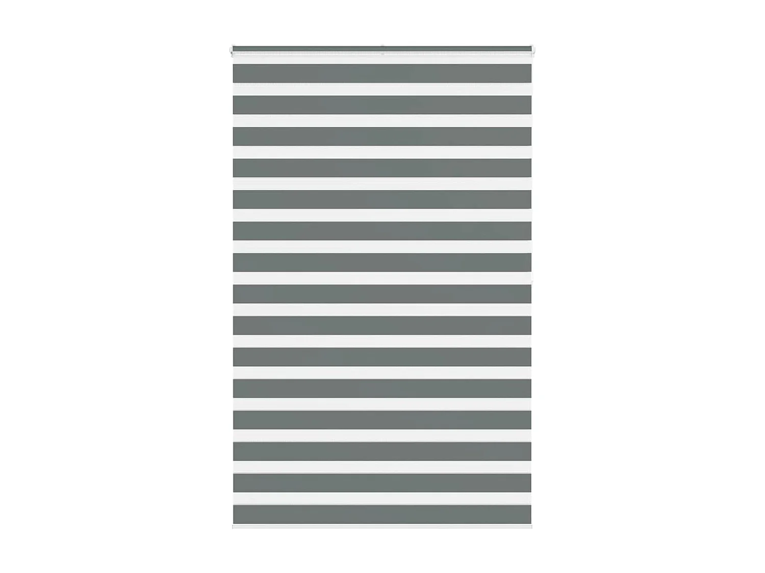 Store zèbre gris foncé largeur du tissu 145,9 cm polyester