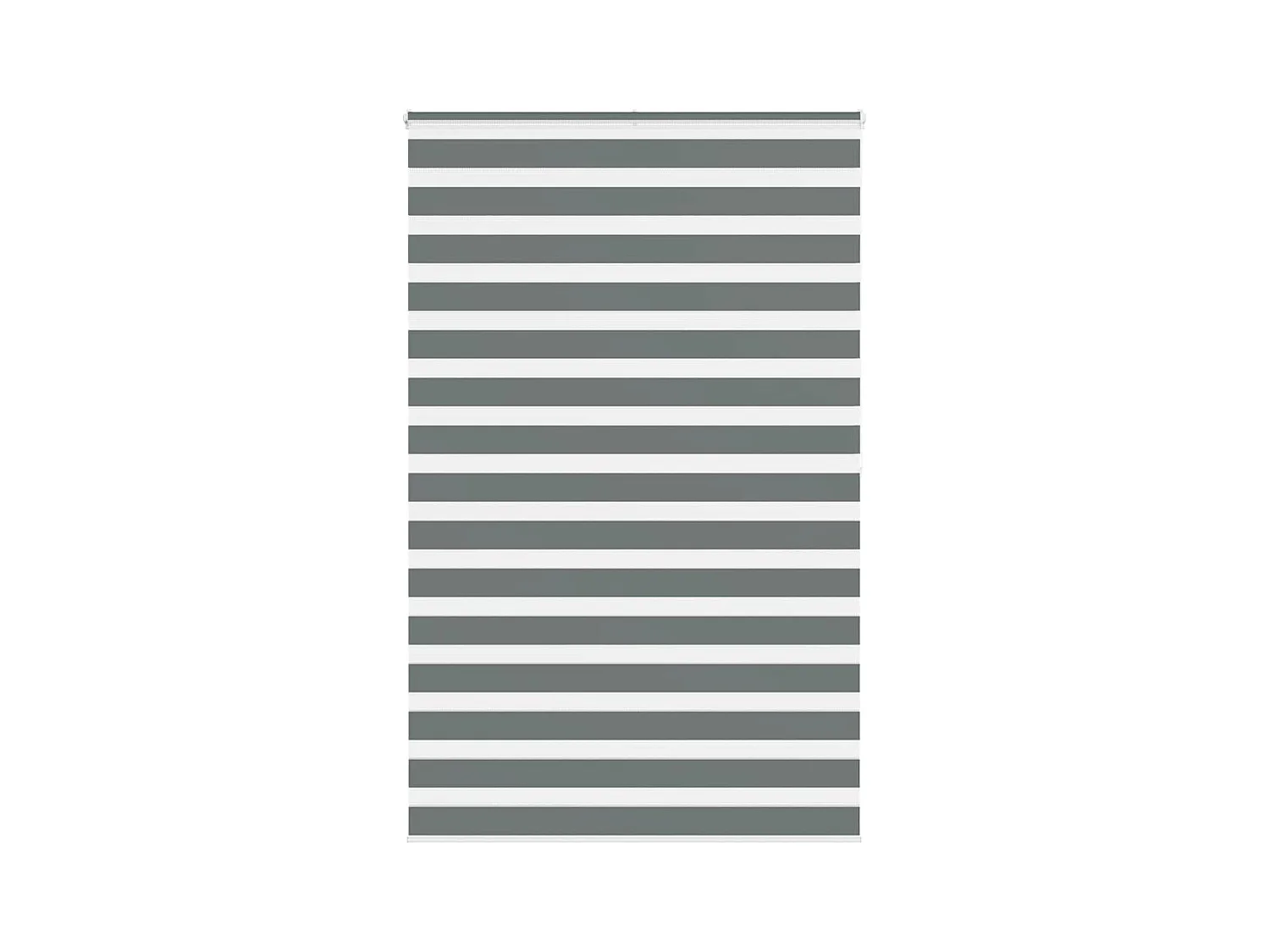 Store zèbre gris foncé largeur du tissu 145,9 cm polyester