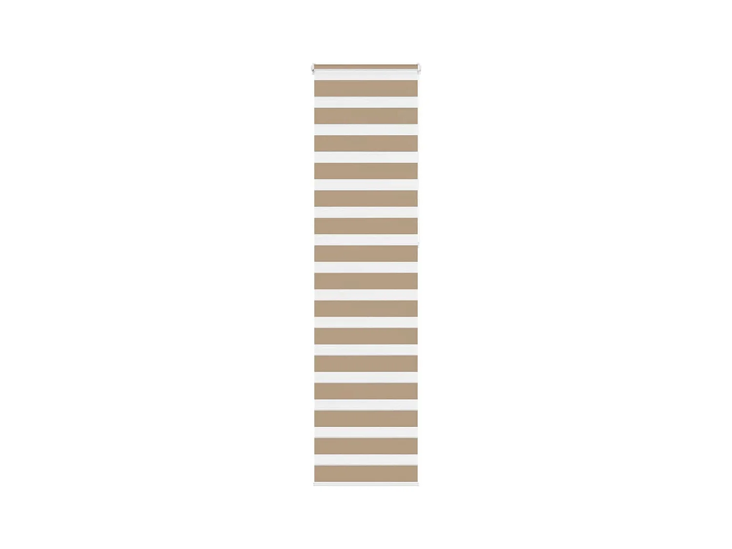 Zebra Blind 55x230 cm stofbreedte 50,9 cm polyester zandbruin