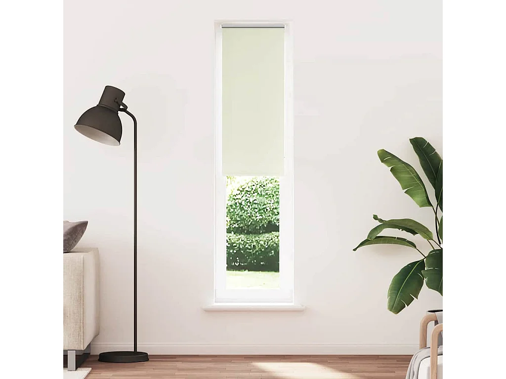 Persiana de enrolar 50x210 cm largura tecido 45,7 cm poliéster