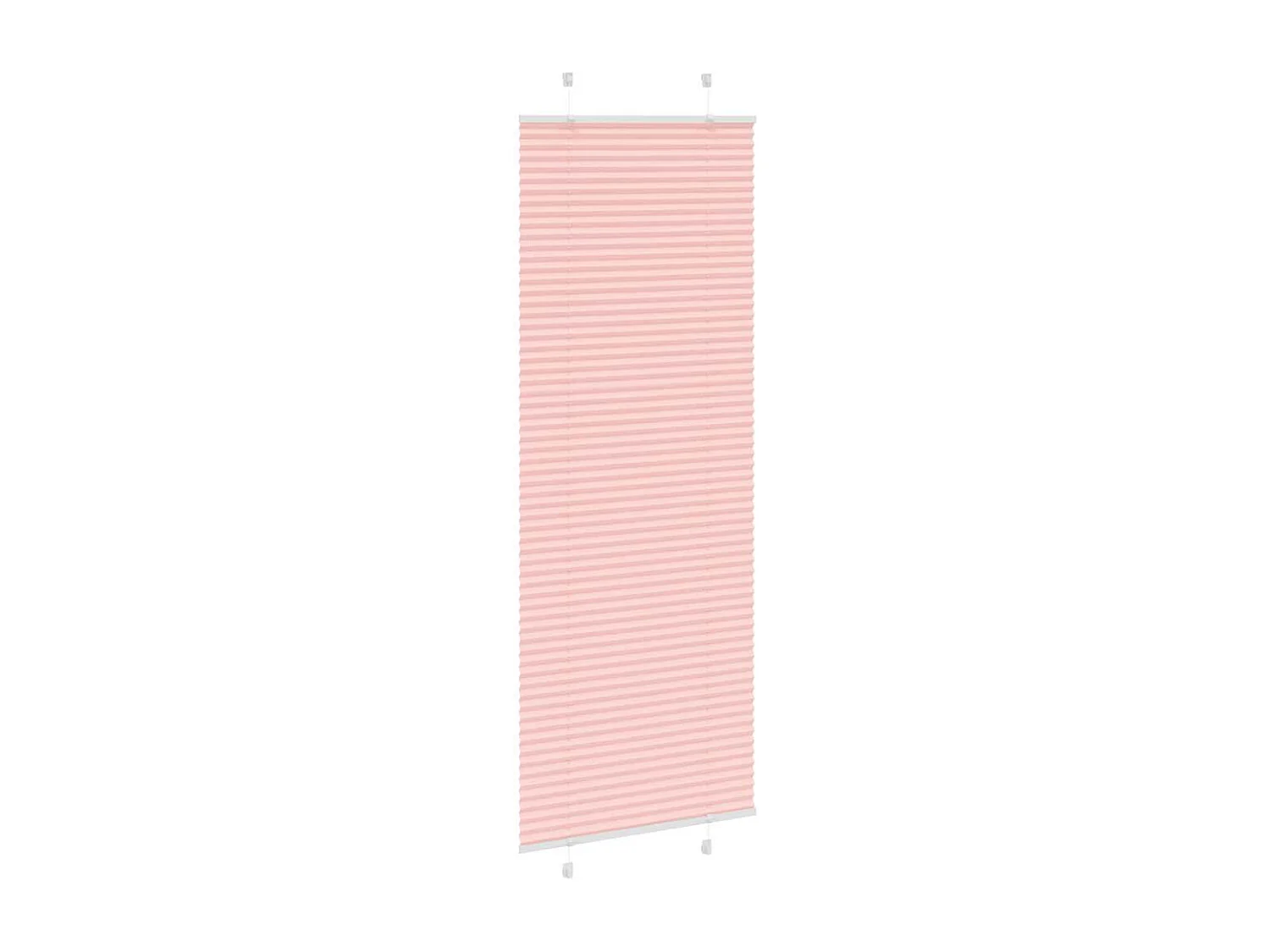 Estor Plisado rosa 70x200 cm Tela Ancho 69,4 cm Poliéster