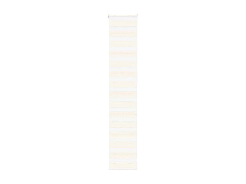 Store zèbre beige marbré largeur du tissu 35,9 cm polyester