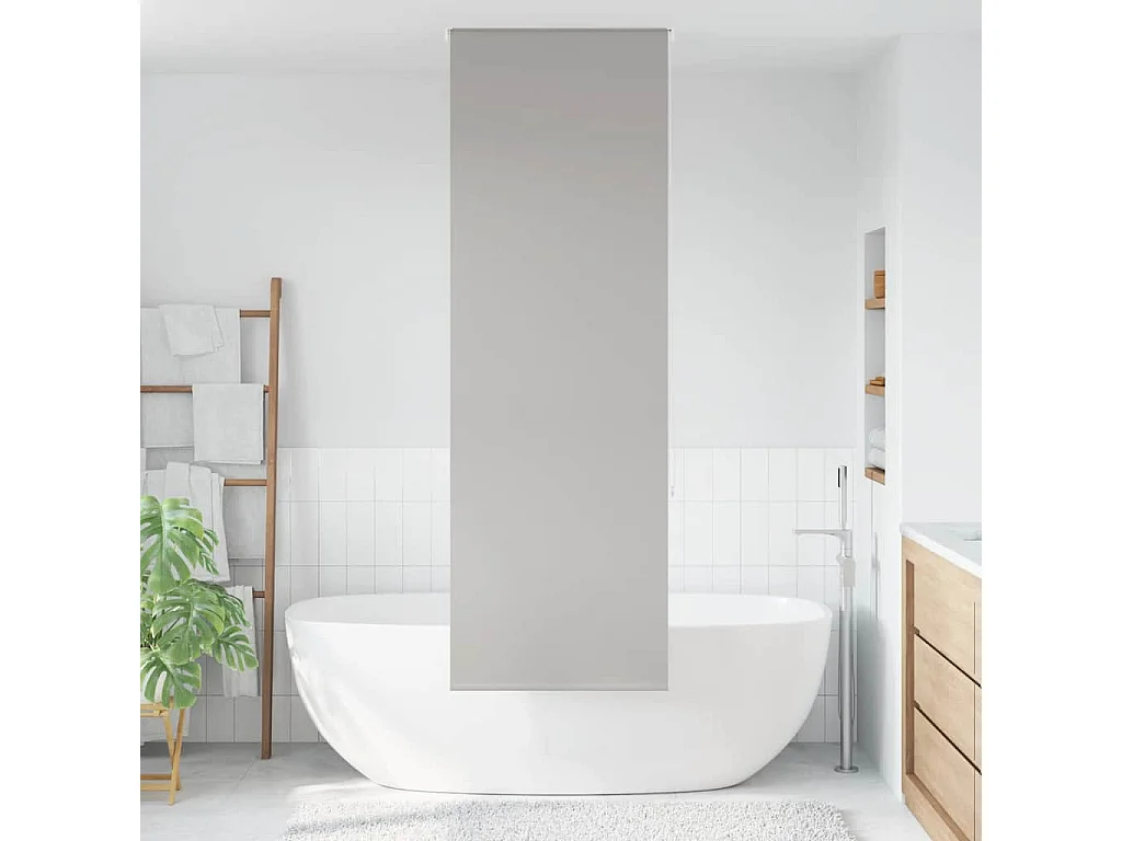 Store enrouleur de douche 60x240 cm largeur du tissu 56 cm