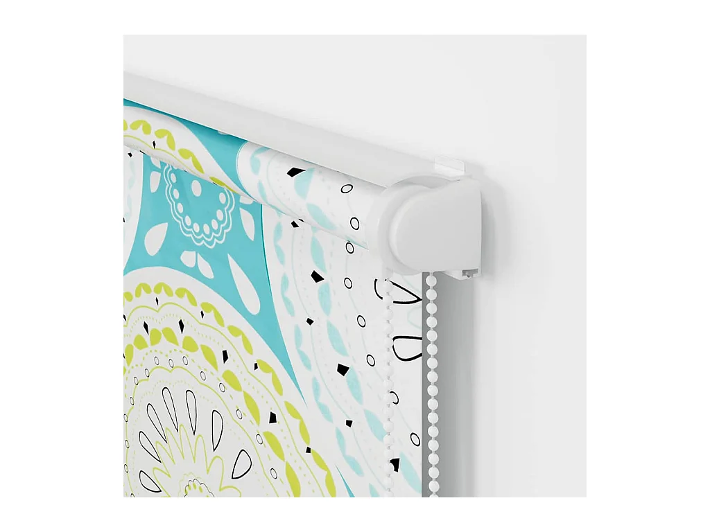 Store enrouleur de douche avec cassette largeur du tissu 156 cm
