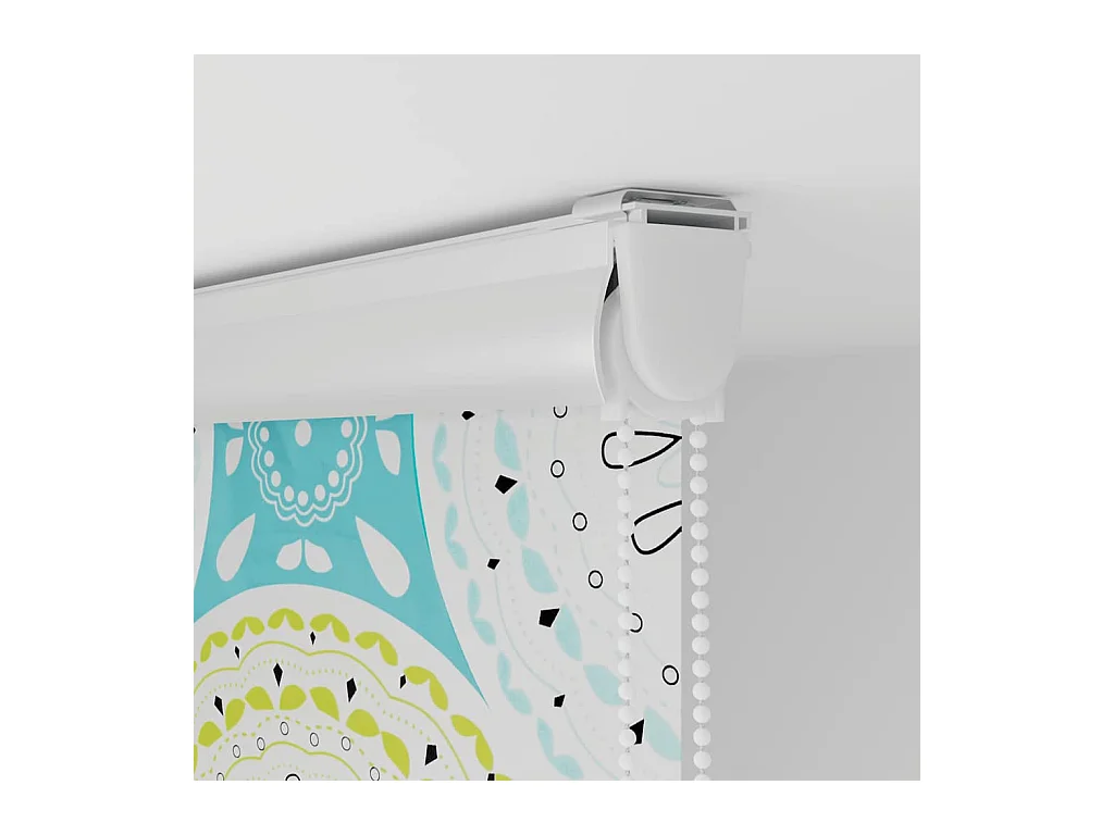 Store enrouleur de douche avec cassette largeur du tissu 156 cm