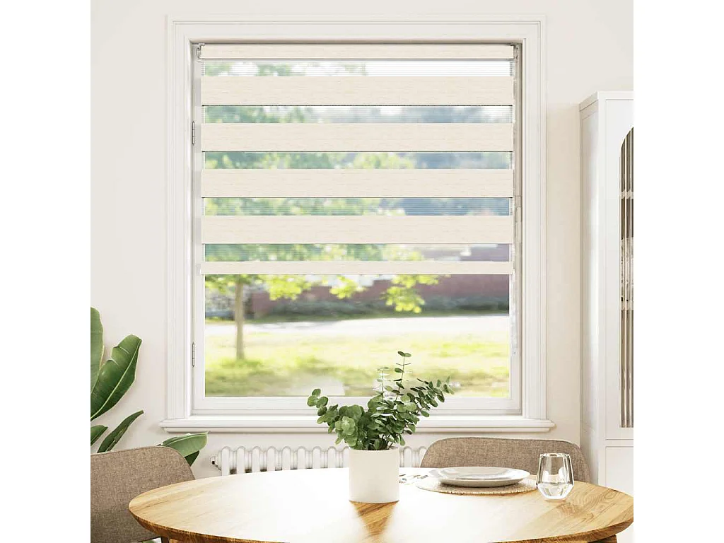 Cortina de zebra 95x150 cm largura do tecido 90,9 cm poliéster