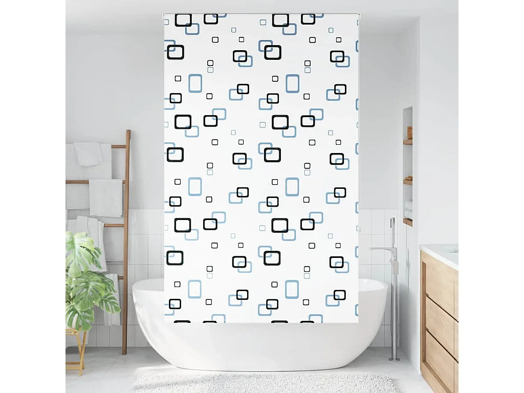 Store enrouleur de douche 140x240 cm largeur du tissu 136 cm