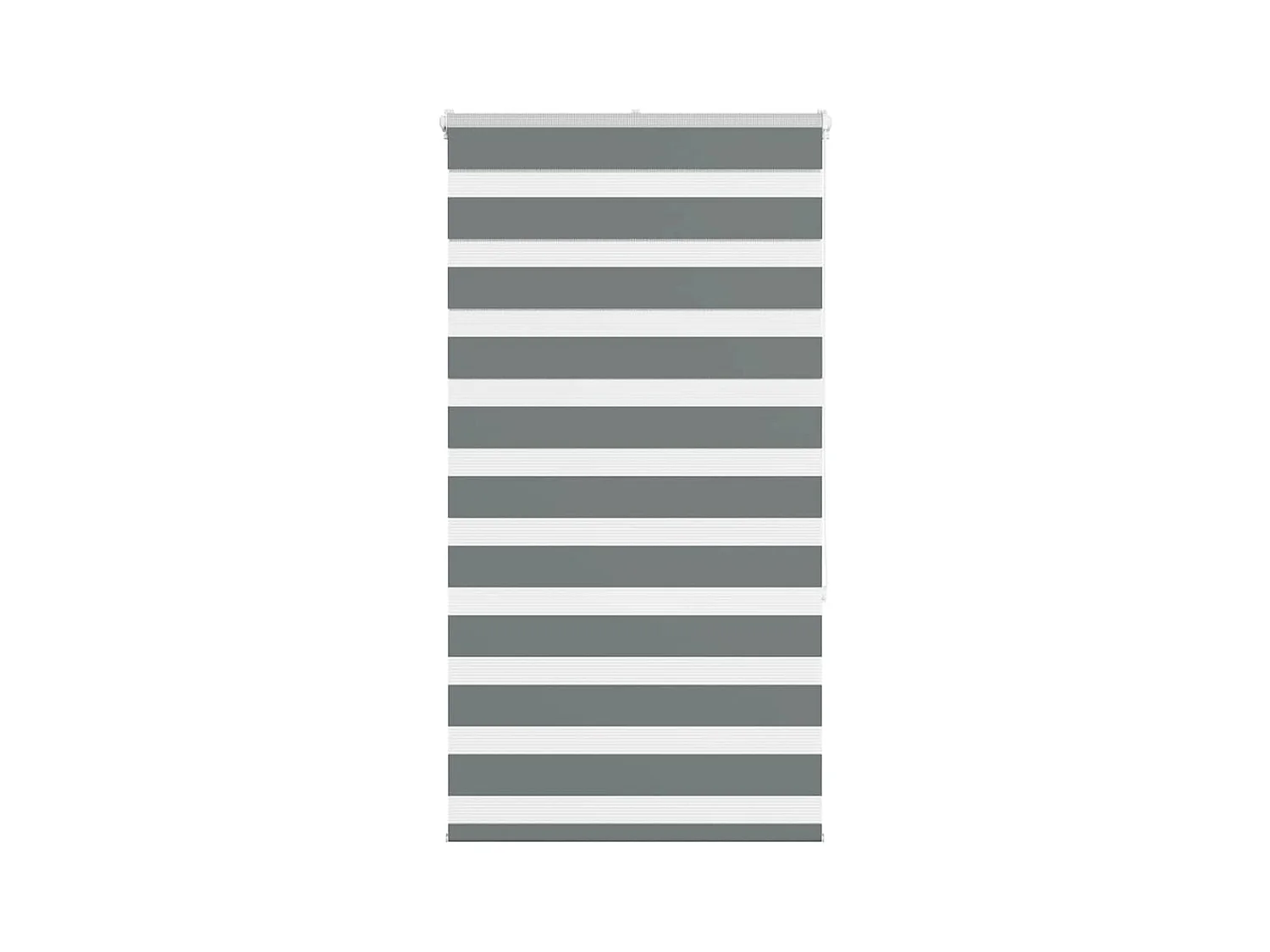 Store zèbre gris foncé largeur du tissu 80,9 cm polyester