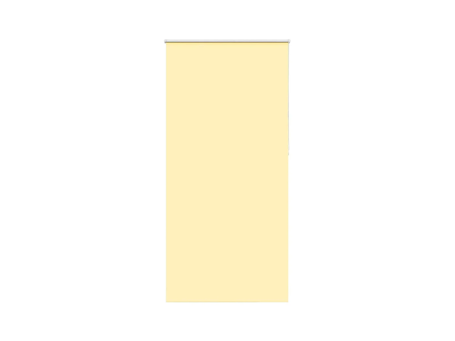 Rolgordijn 95x230 cm verduisterend stofbreedte 90,7cm geel