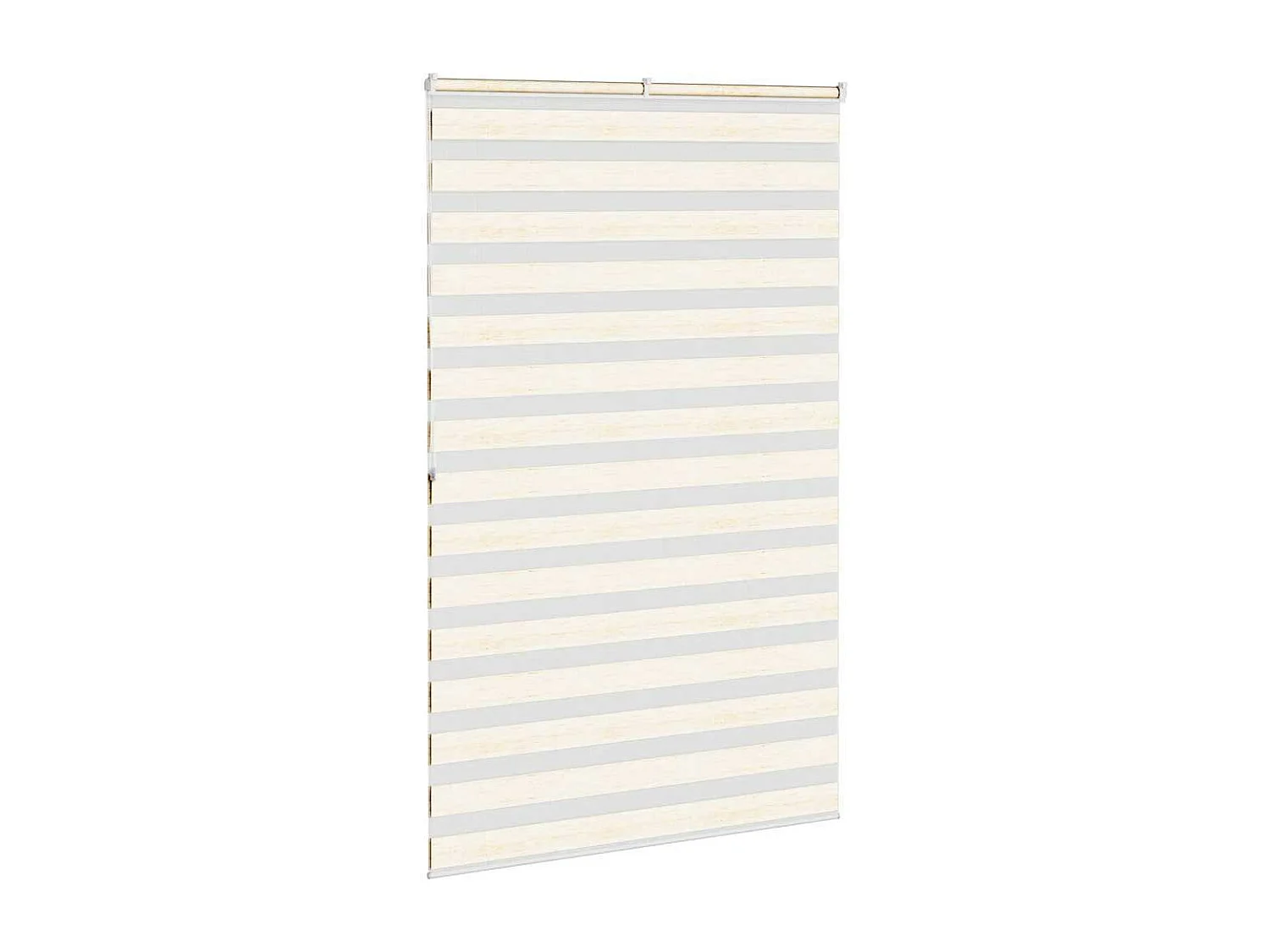Store zèbre beige marbré largeur du tissu 140,9 cm polyester