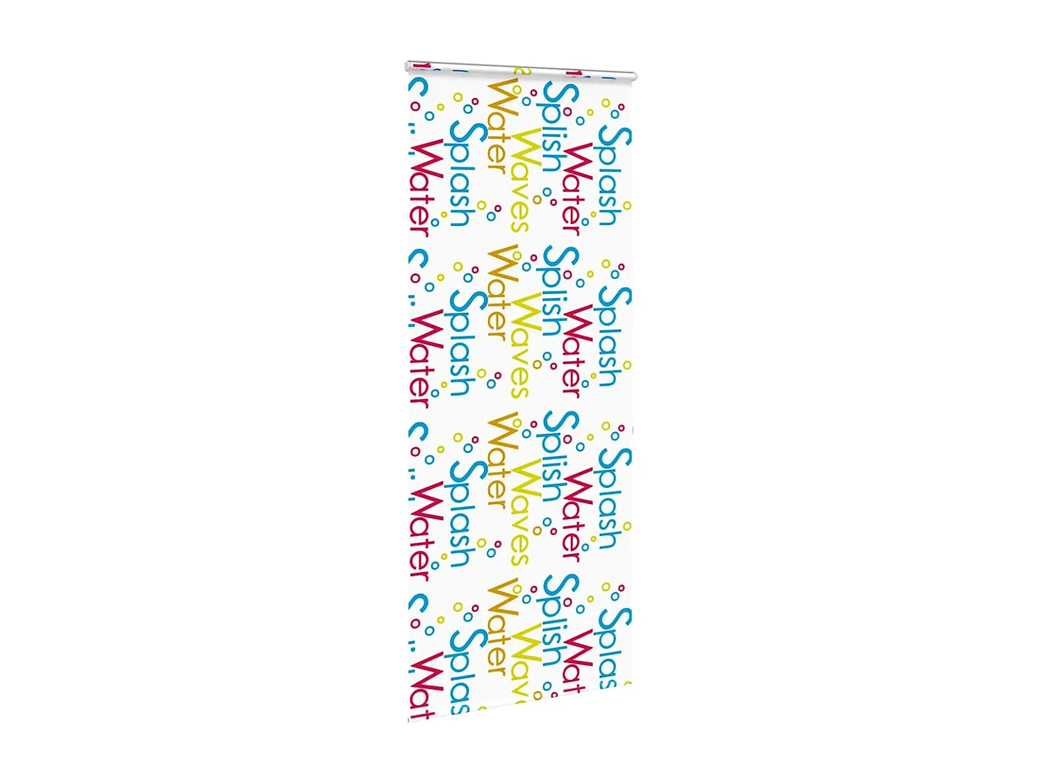 Store enrouleur de douche avec cassette largeur du tissu 86 cm