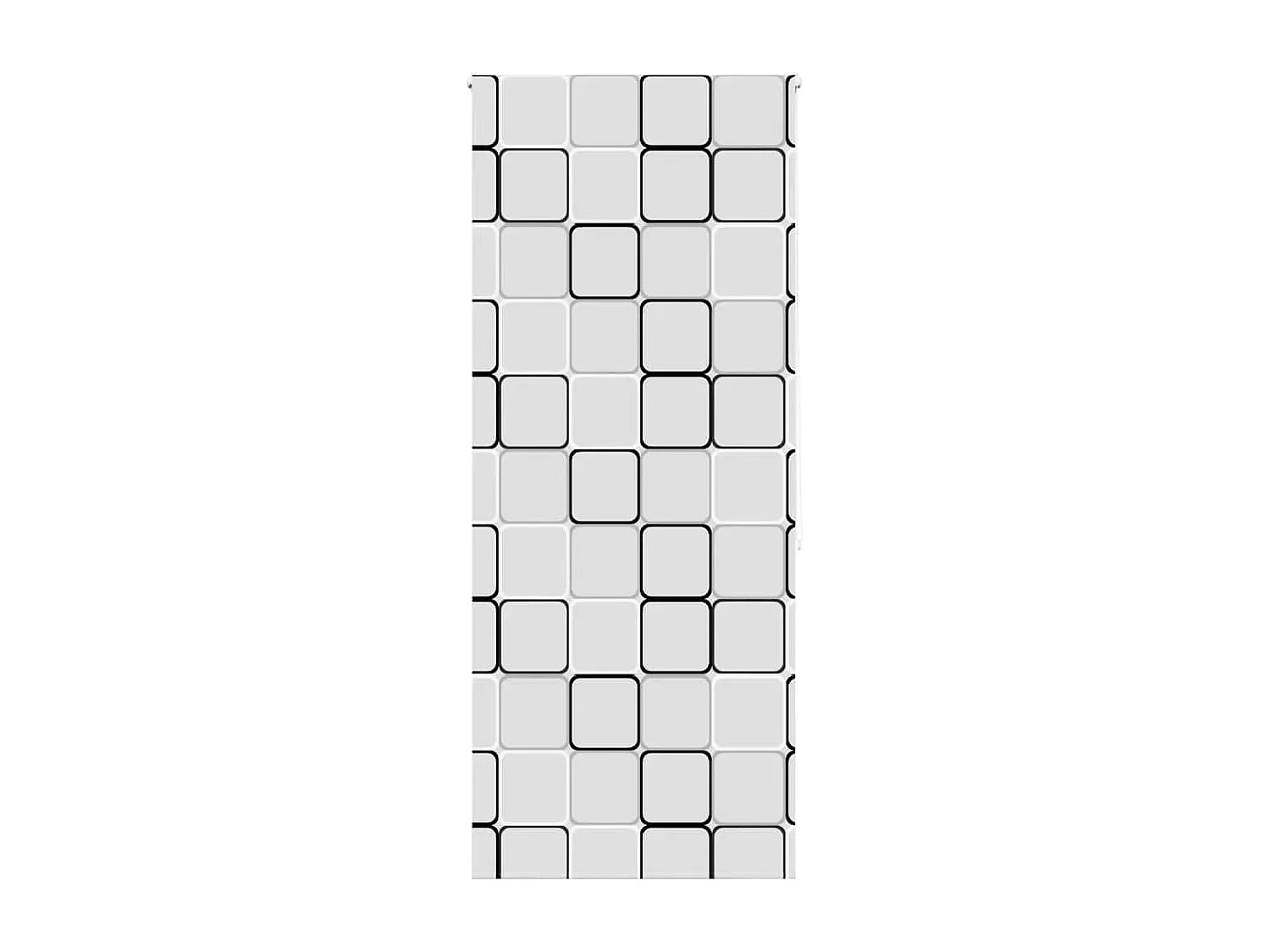 Store enrouleur de douche 90x240 cm largeur du tissu 86 cm