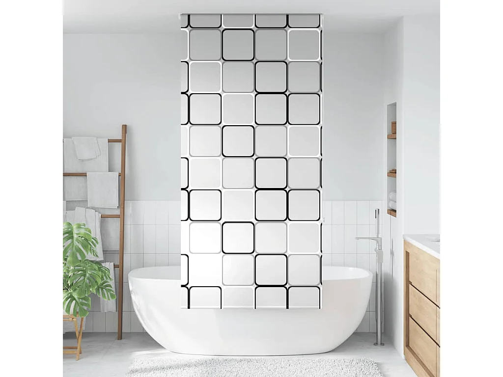 Store enrouleur de douche 90x240 cm largeur du tissu 86 cm