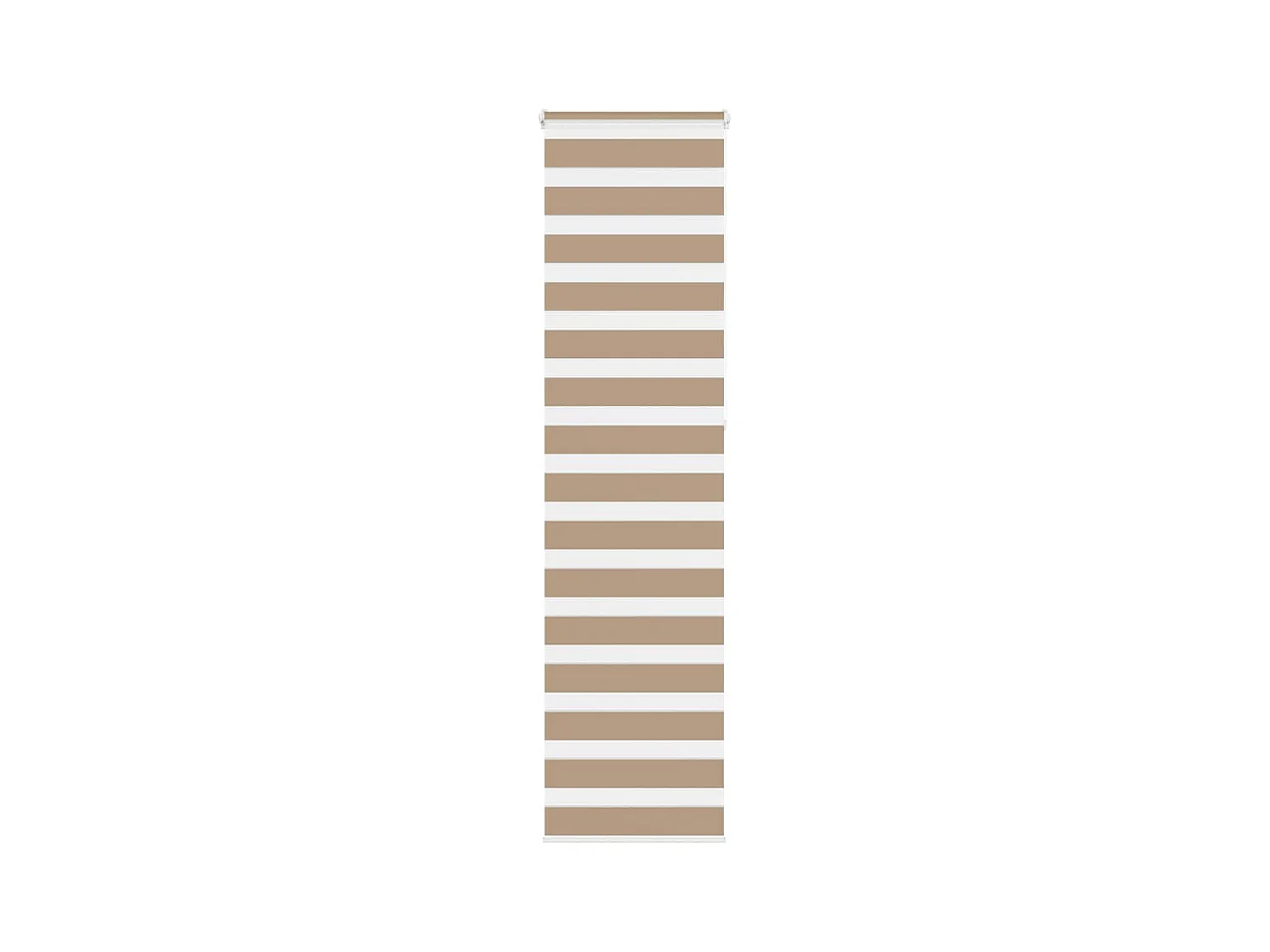 Zebra Blind 60x230 cm stofbreedte 55,9 cm polyester zandbruin