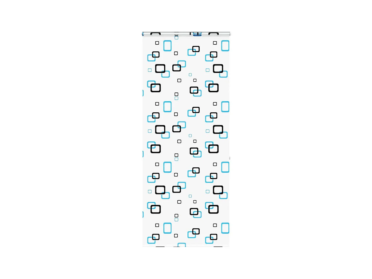 Store enrouleur de douche avec cassette largeur du tissu 96 cm