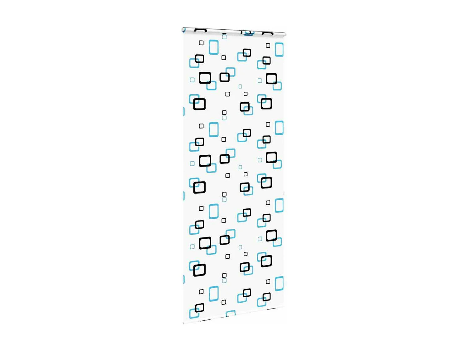 Store enrouleur de douche avec cassette largeur du tissu 96 cm