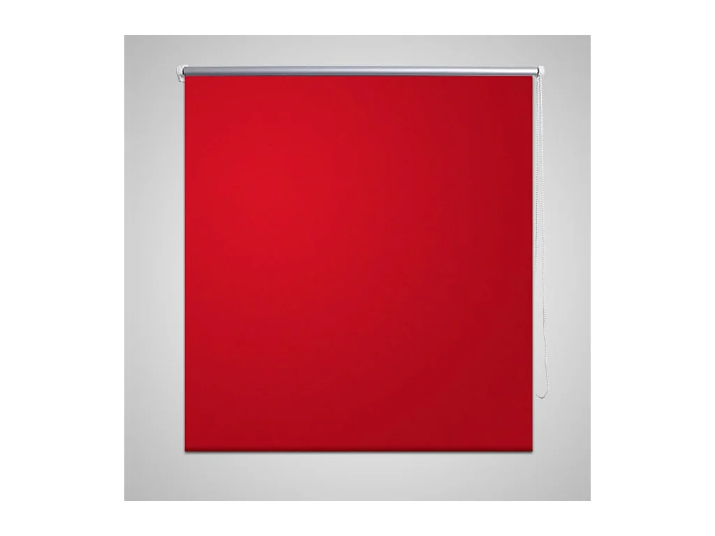 Rolgordijn verduisterend 100 x 175 cm rood