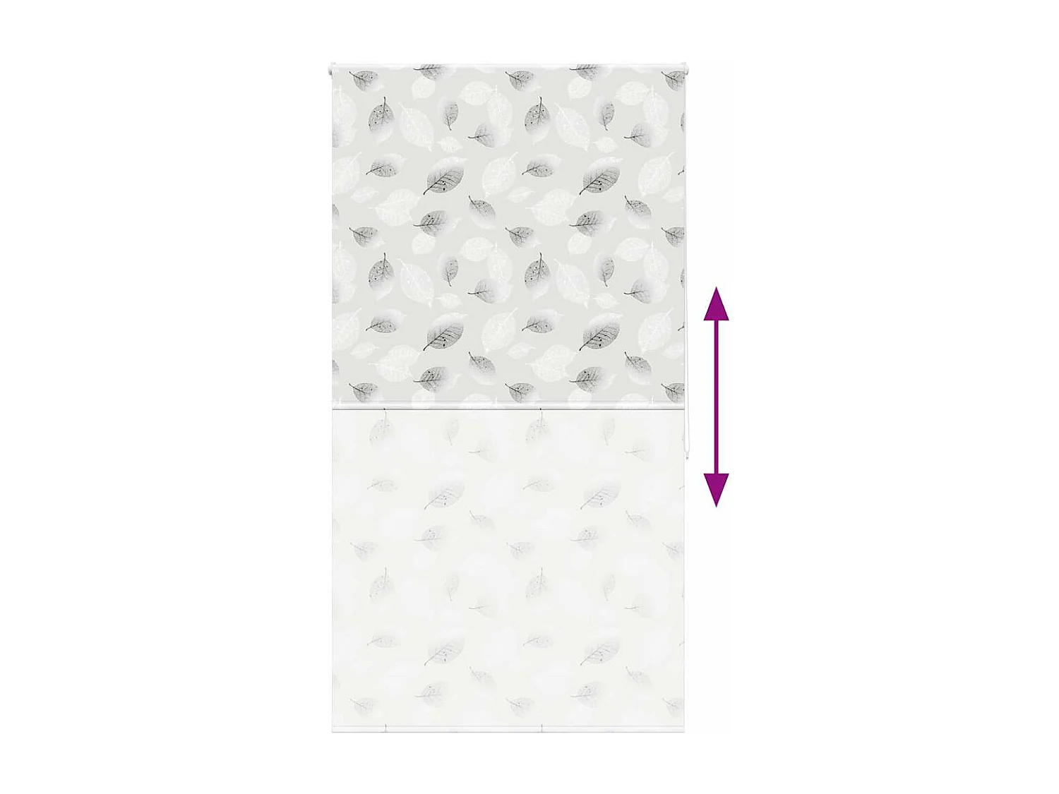 Store enrouleur de douche 130x240 cm largeur du tissu 126 cm