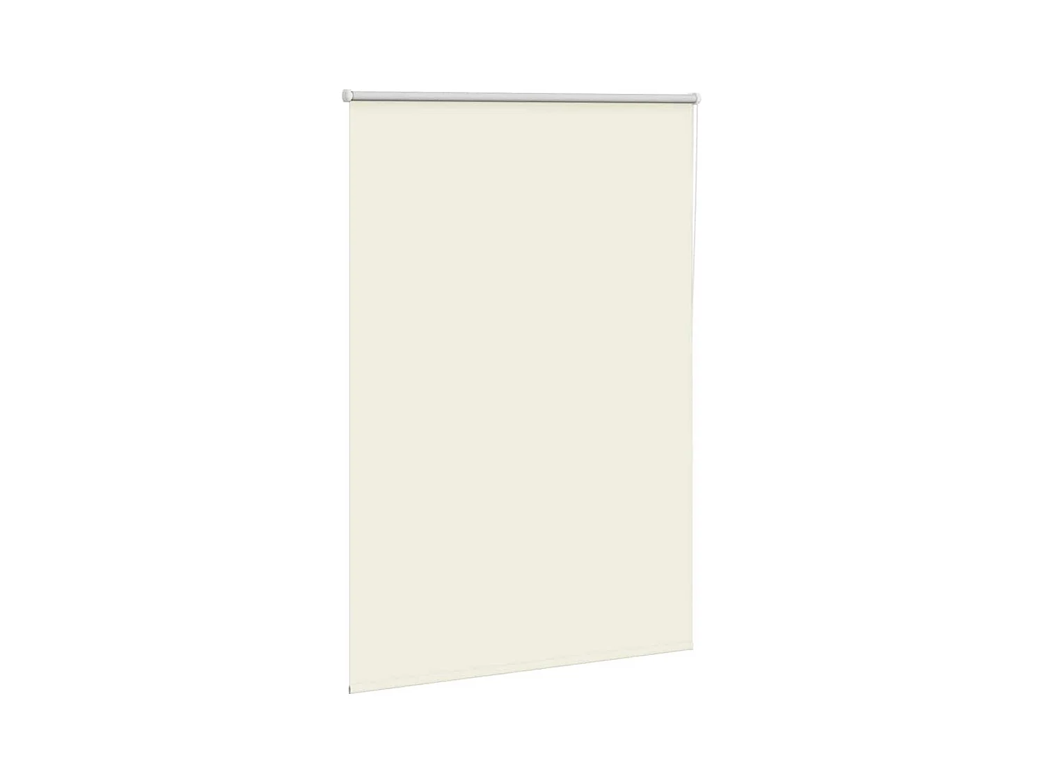 Store enrouleur occultant blanc cassé 95x150cm largeur du tissu
