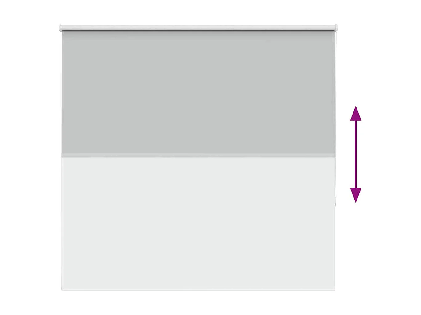 Rolgordijn verduisterend 155x130 cm stofbreedte 151,6 cm