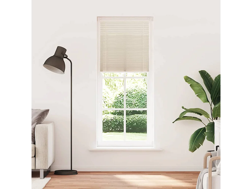 Store plissé 70x200 cm Crème