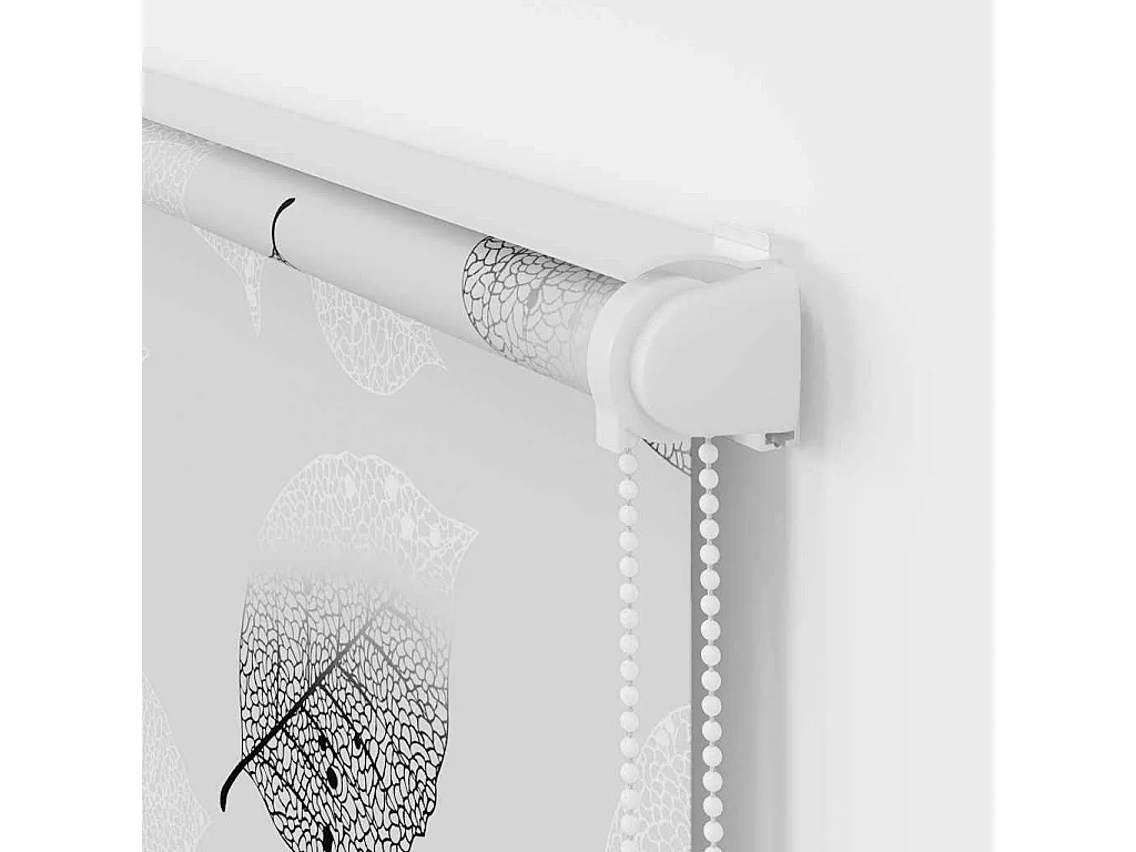 Store enrouleur de douche avec cassette largeur du tissu 96 cm