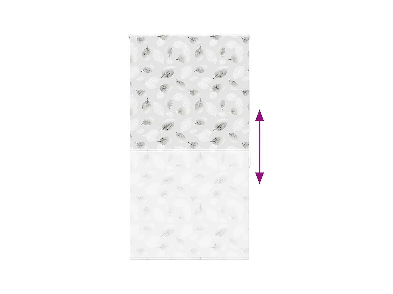 Store enrouleur de douche 120x240 cm largeur du tissu 116 cm