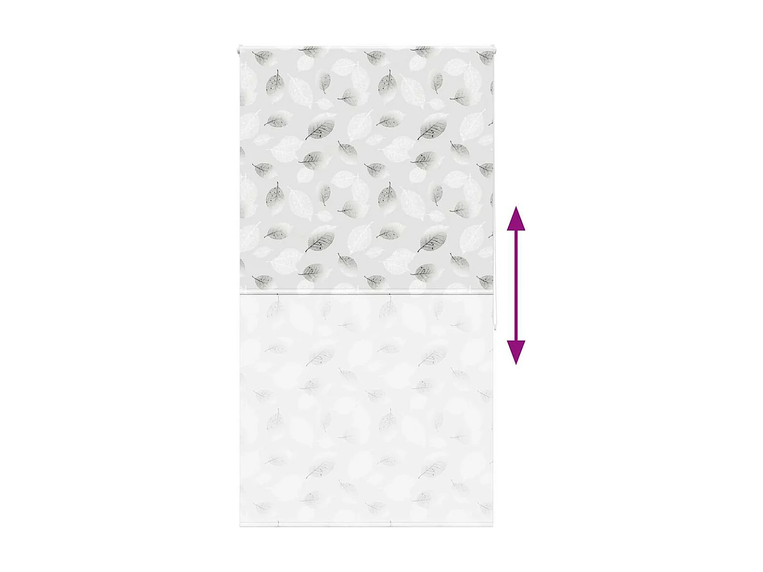 Store enrouleur de douche 120x240 cm largeur du tissu 116 cm