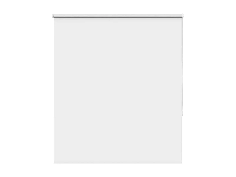 Estor Enrollable Opaco Blanco 140x150 cm Tela Ancho 136,6 cm