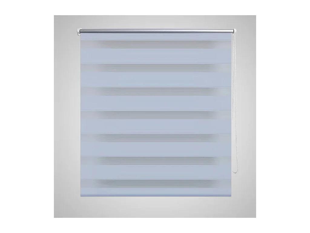 Duo rolgordijn 140 x 175 cm wit