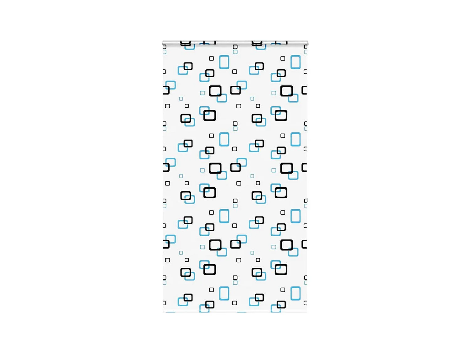 Doucherolgordijn met cassette 140x240 cm stofbreedte 136 cm