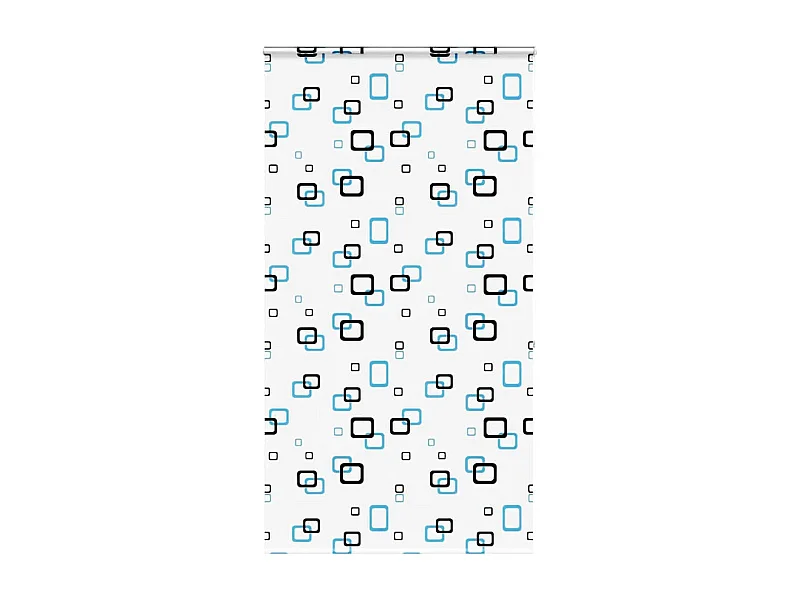 Store enrouleur de douche avec cassette largeur du tissu 136 cm