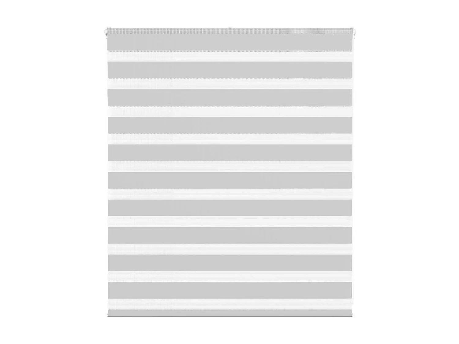 Store zèbre gris clair largeur du tissu 115,9 cm polyester