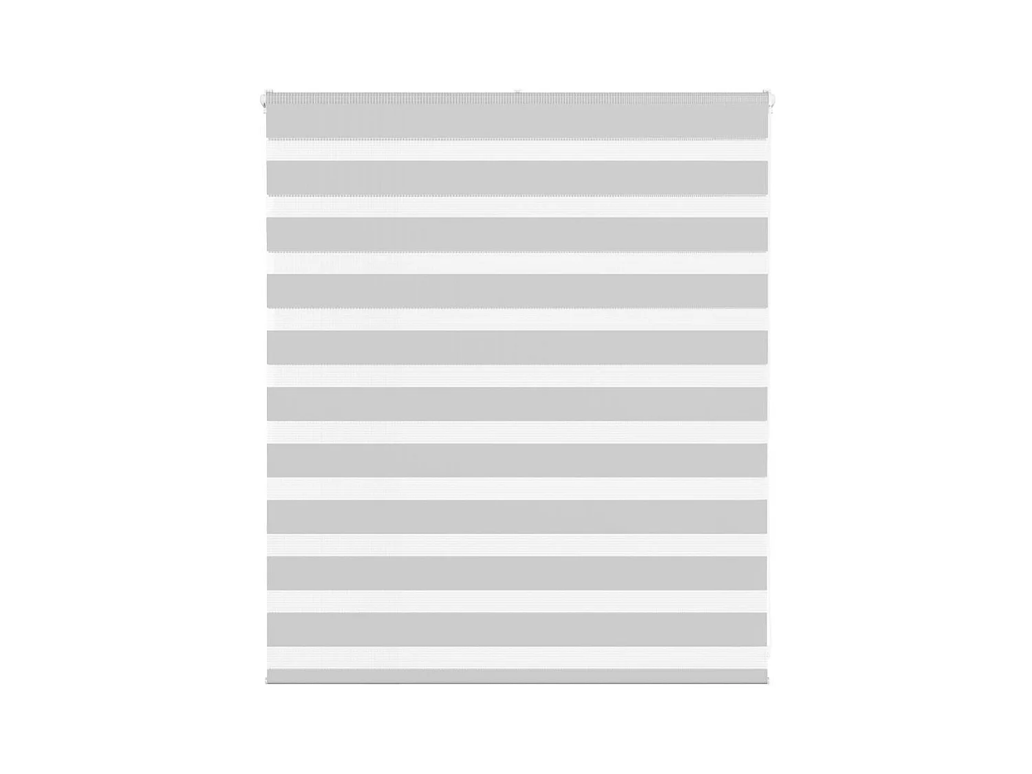 Store zèbre gris clair largeur du tissu 115,9 cm polyester