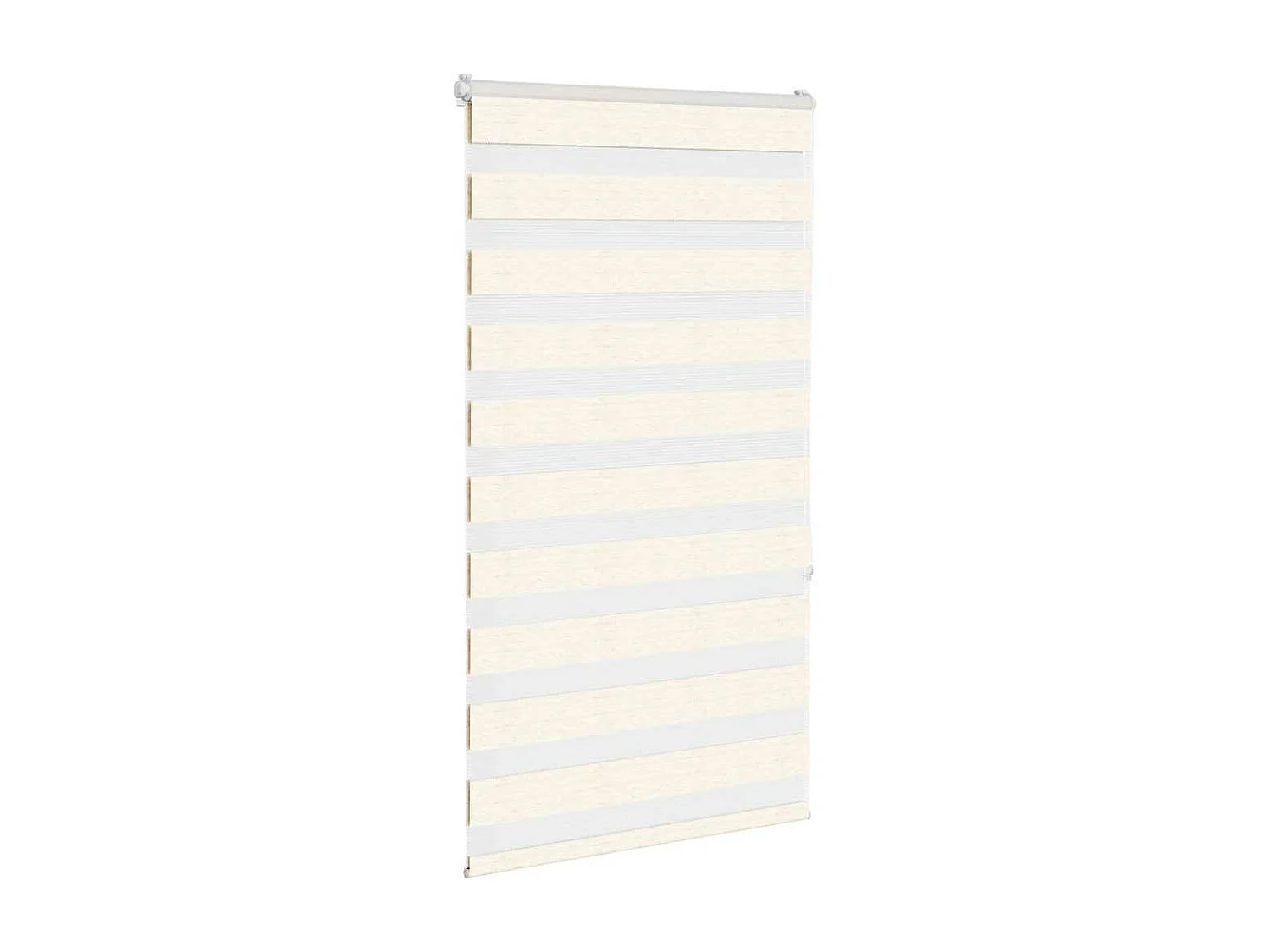 Zebra rolgordijn 90x150 cm stofbreedte 85,9 cm marmerbeige