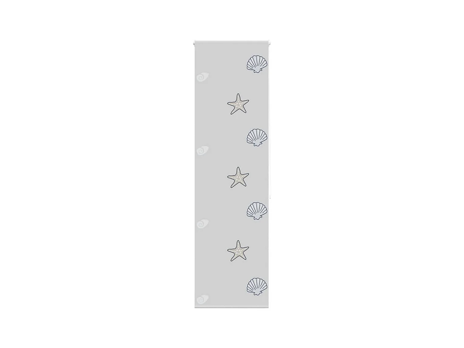 Store enrouleur de douche 80x240 cm largeur du tissu 76 cm