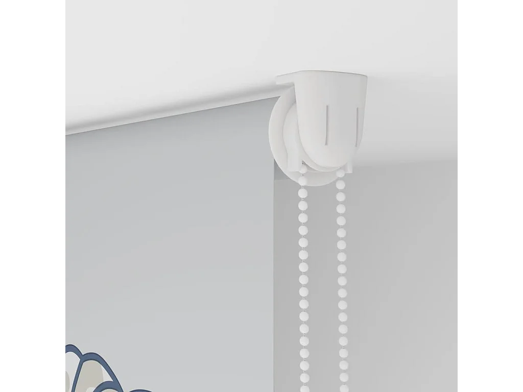 Store enrouleur de douche 80x240 cm largeur du tissu 76 cm