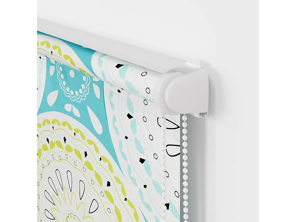 Estor enrollable para ducha con casete 80x240cm tela ancho 76cm