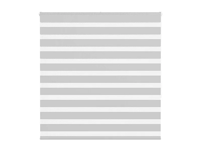 Store zèbre gris clair largeur du tissu 145,9 cm polyester