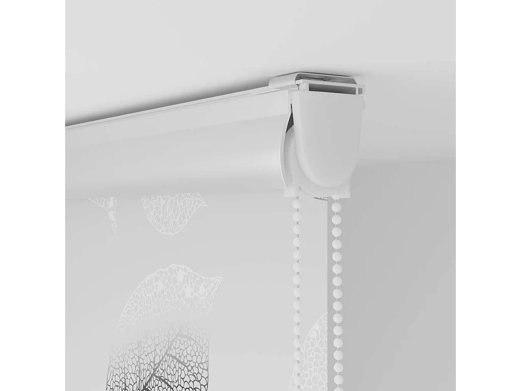 Store enrouleur de douche avec cassette largeur du tissu 86 cm