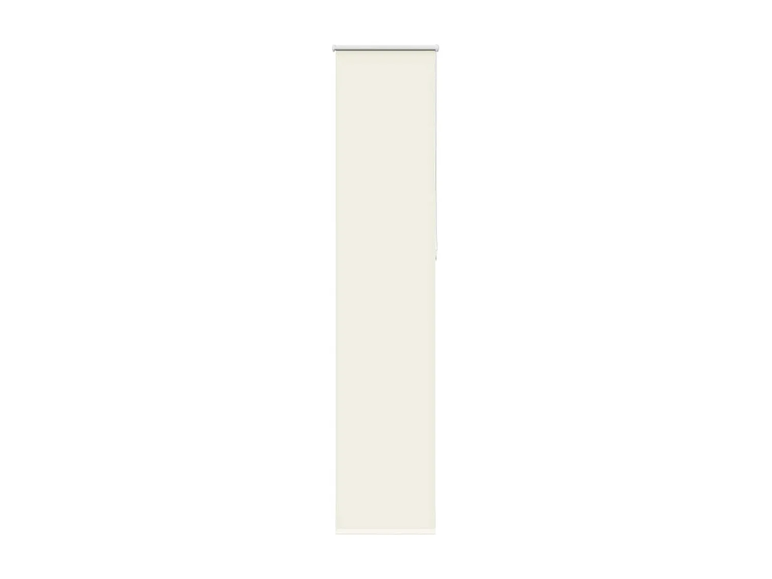 Estor Enrollable Opaco Blanco Roto 55x210cm Tela Ancho 50,7cm