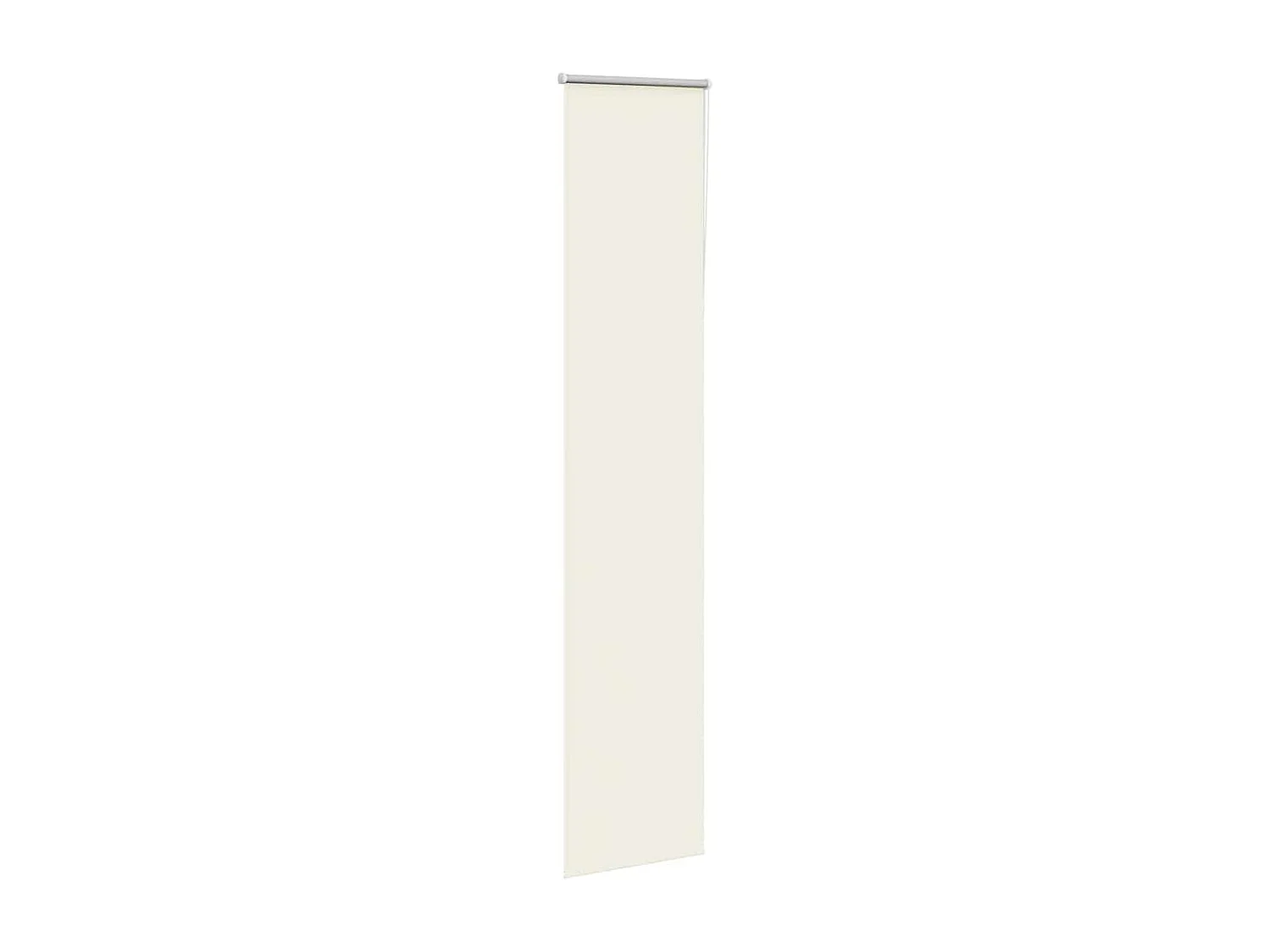 Estor Enrollable Opaco Blanco Roto 55x210cm Tela Ancho 50,7cm